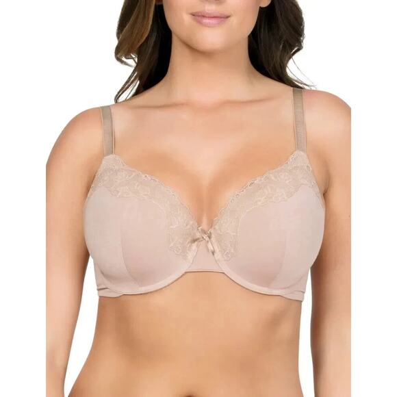 Parfait Sz 30F/30G Tess Modal Unlined Full-Figure Underwire Bra P5022 Bare - Picture 1 of 1